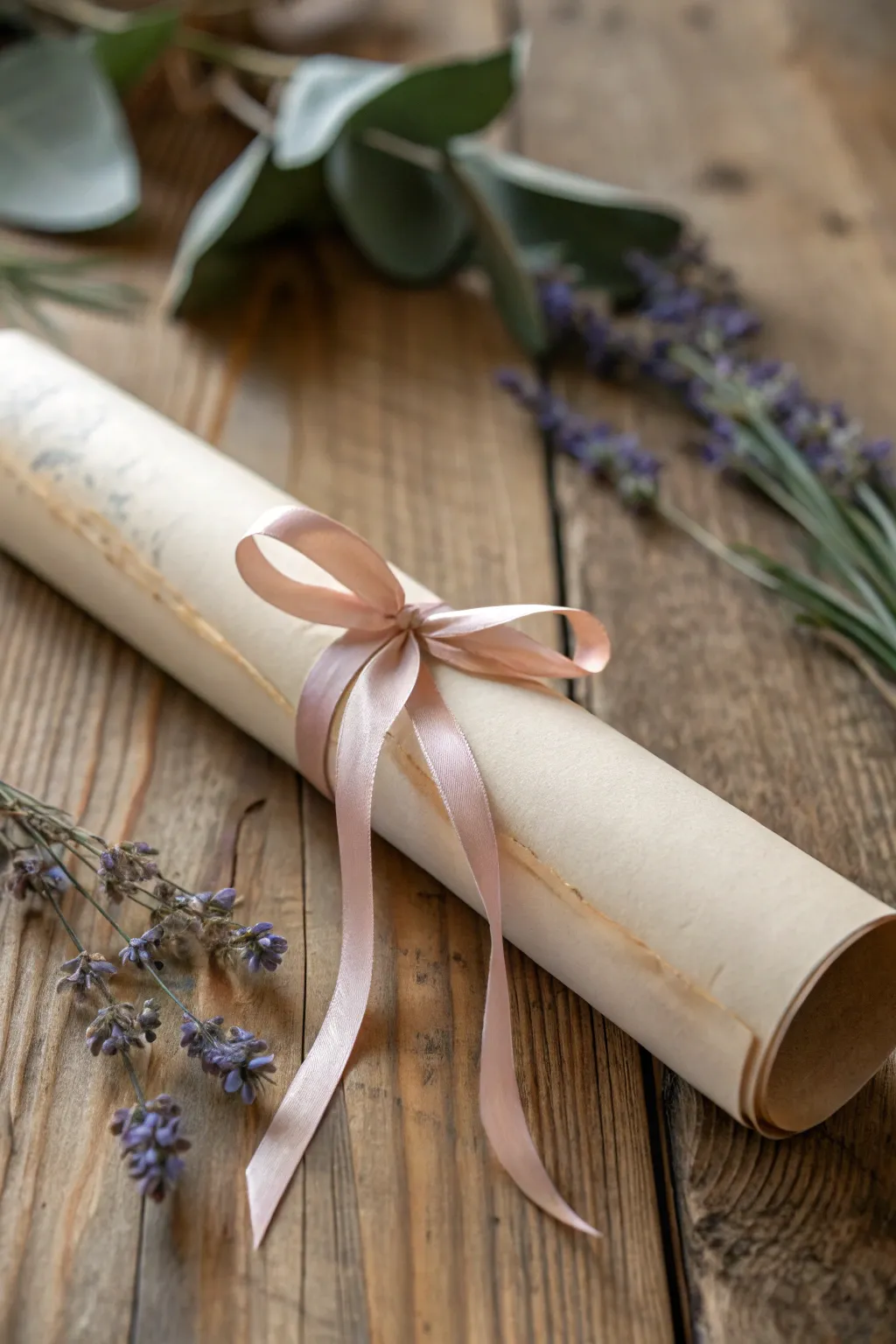 Capture timeless romance with a beautifully crafted love letter scroll.
