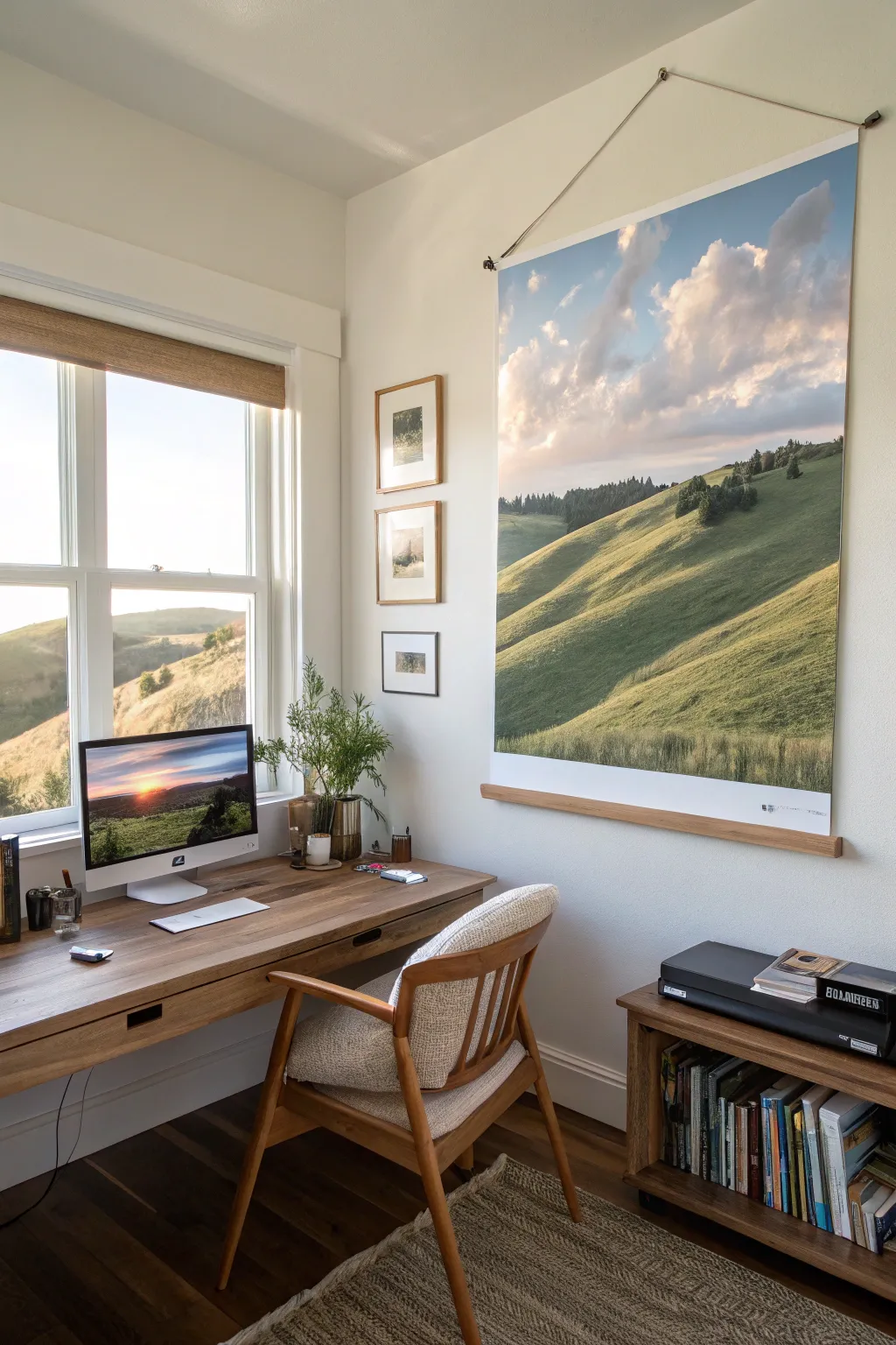 Serene and uplifting landscapes for hope.