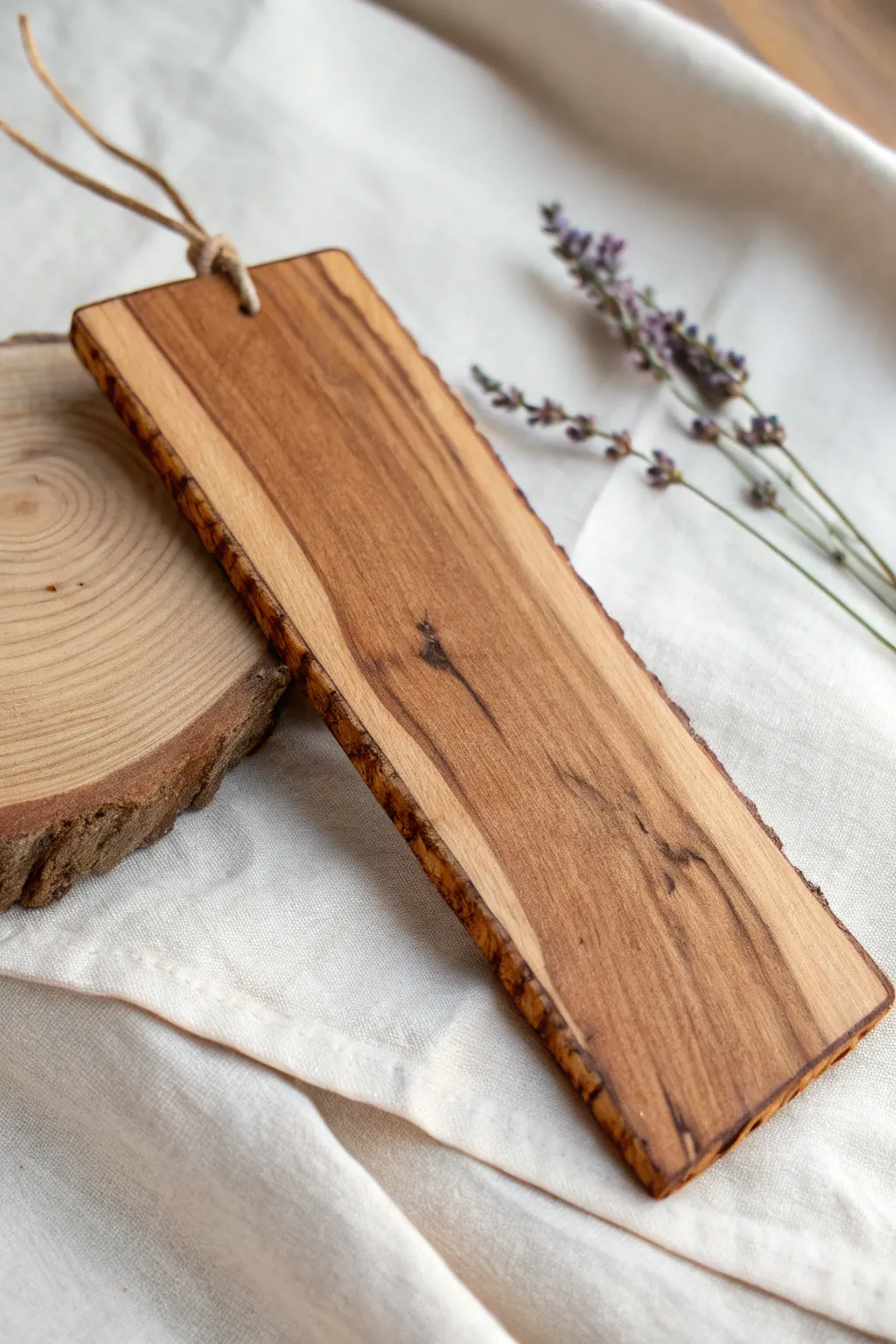 Elevate your reading experience with the rustic charm of handcrafted wooden bookmarks.