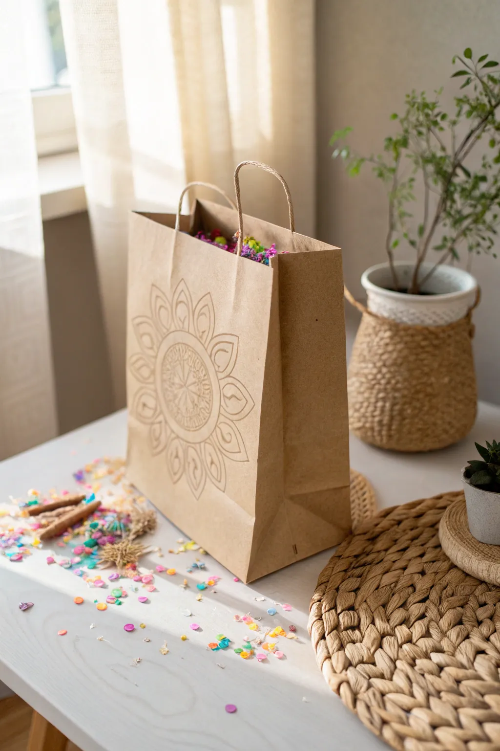 Unwrap joy with a confetti surprise - simplicity meets delight in every opening.