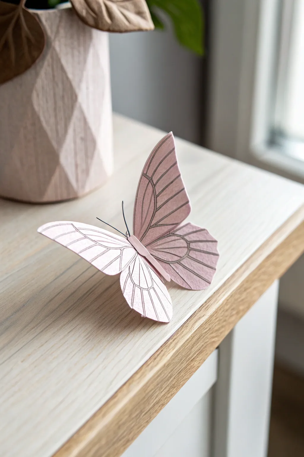 Bring whimsical charm to your space with enchanting paper butterflies.