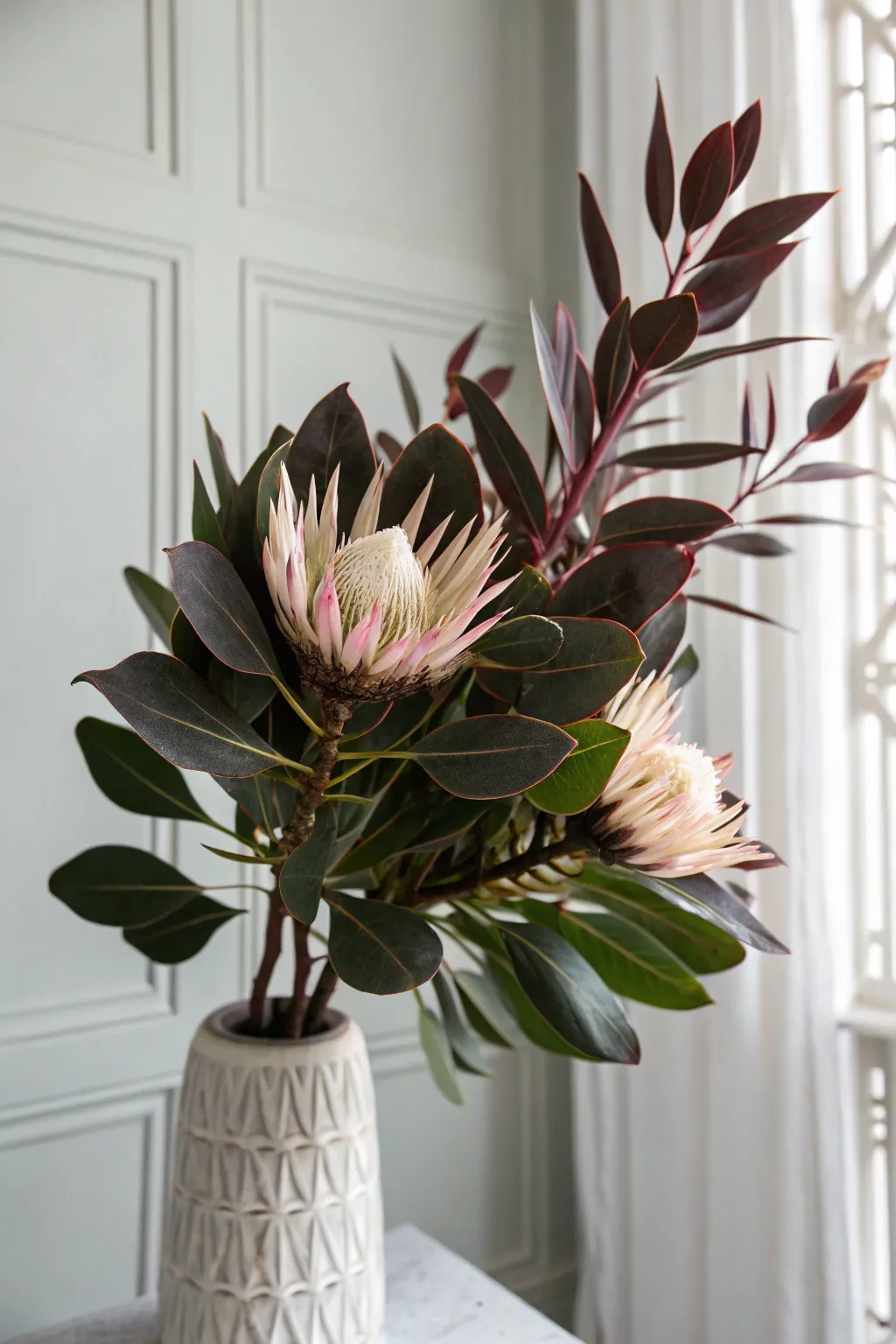 Embrace the art of contrast: Where bold meets subtle in nature's design.