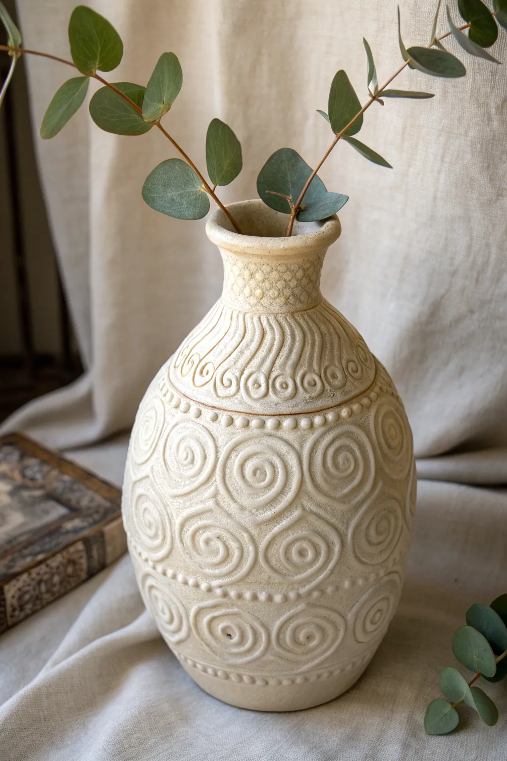 Embrace the beauty of tactile textures with handcrafted elegance.