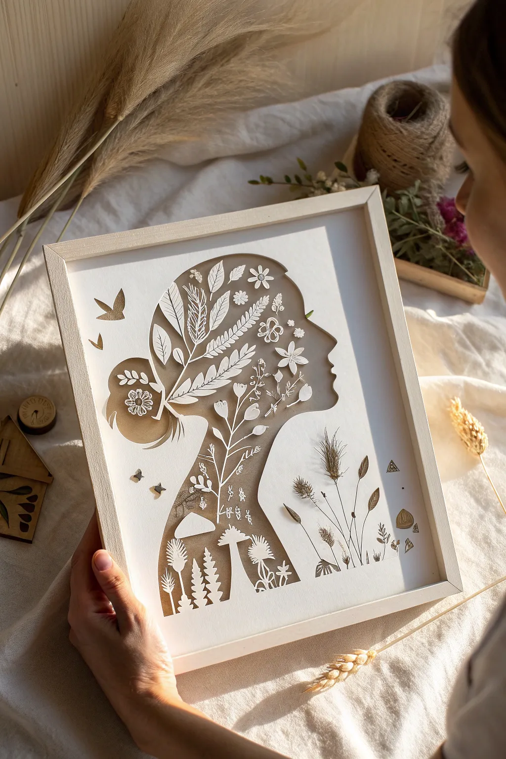 Craft your story within the lines of a silhouette and let your life’s narrative shine through minimalist beauty.