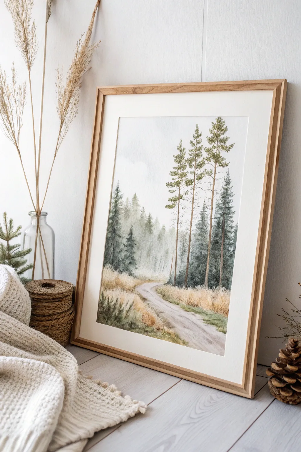 Explore your inner landscape with serene simplicity 🌿 #InnerPeace #MinimalistArt