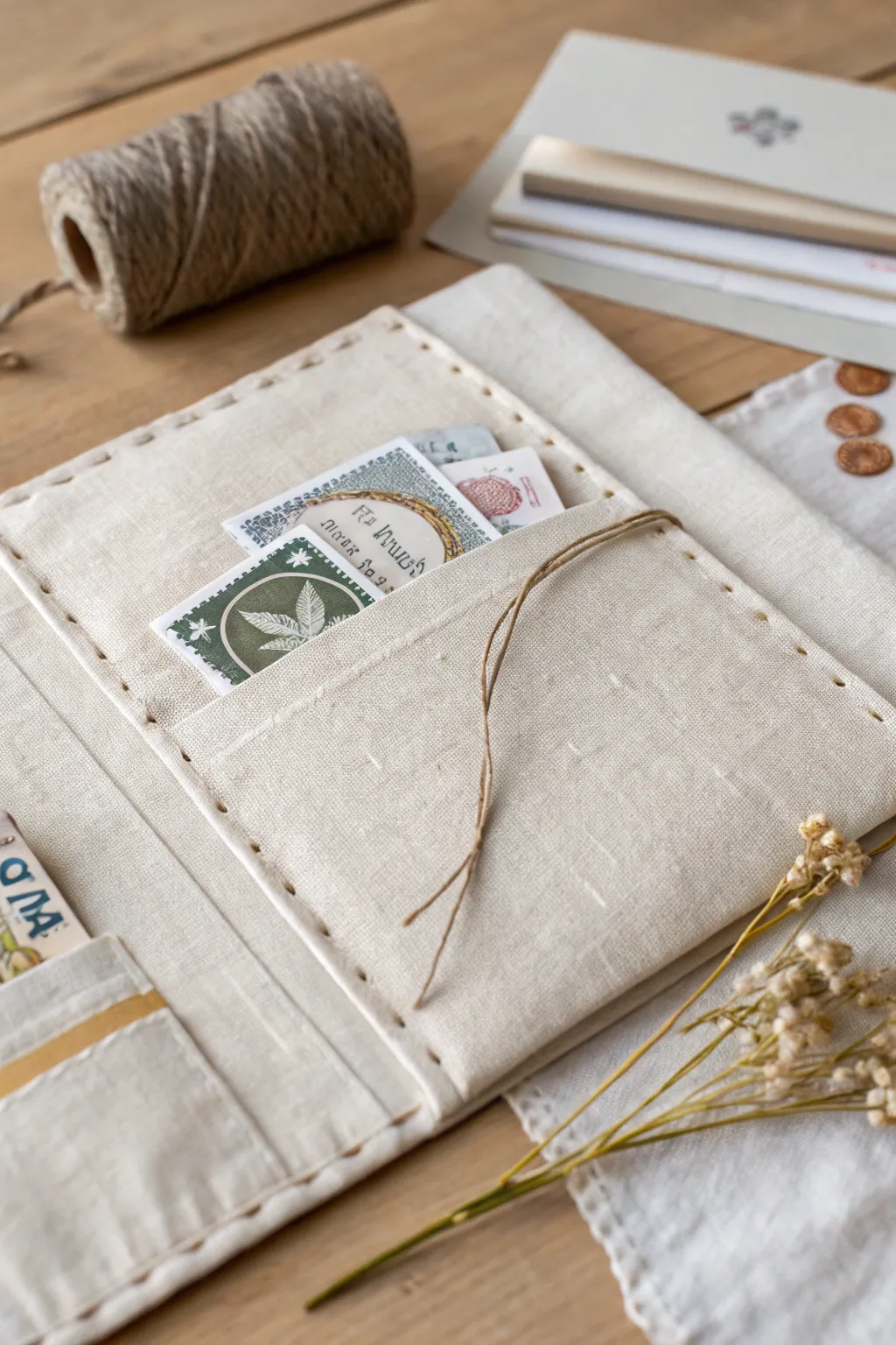 Keep your memories close with stylish pockets for your scrapbook.