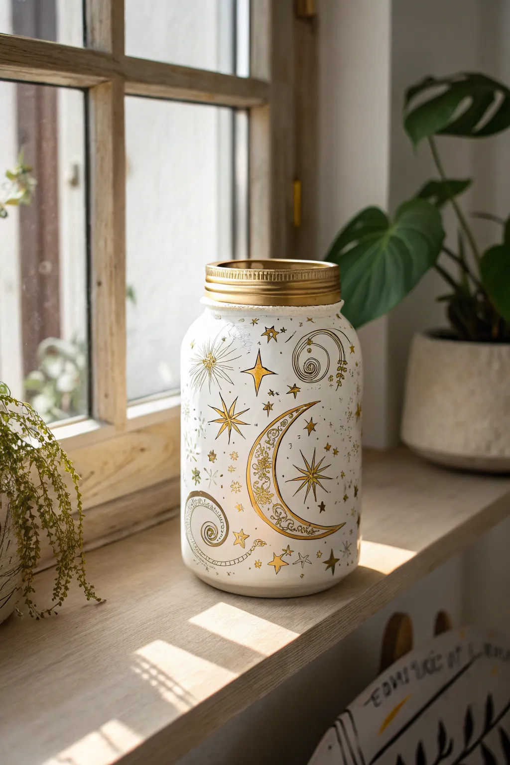 Embrace the magic of mystical motifs, perfect for your cozy reading nook.
