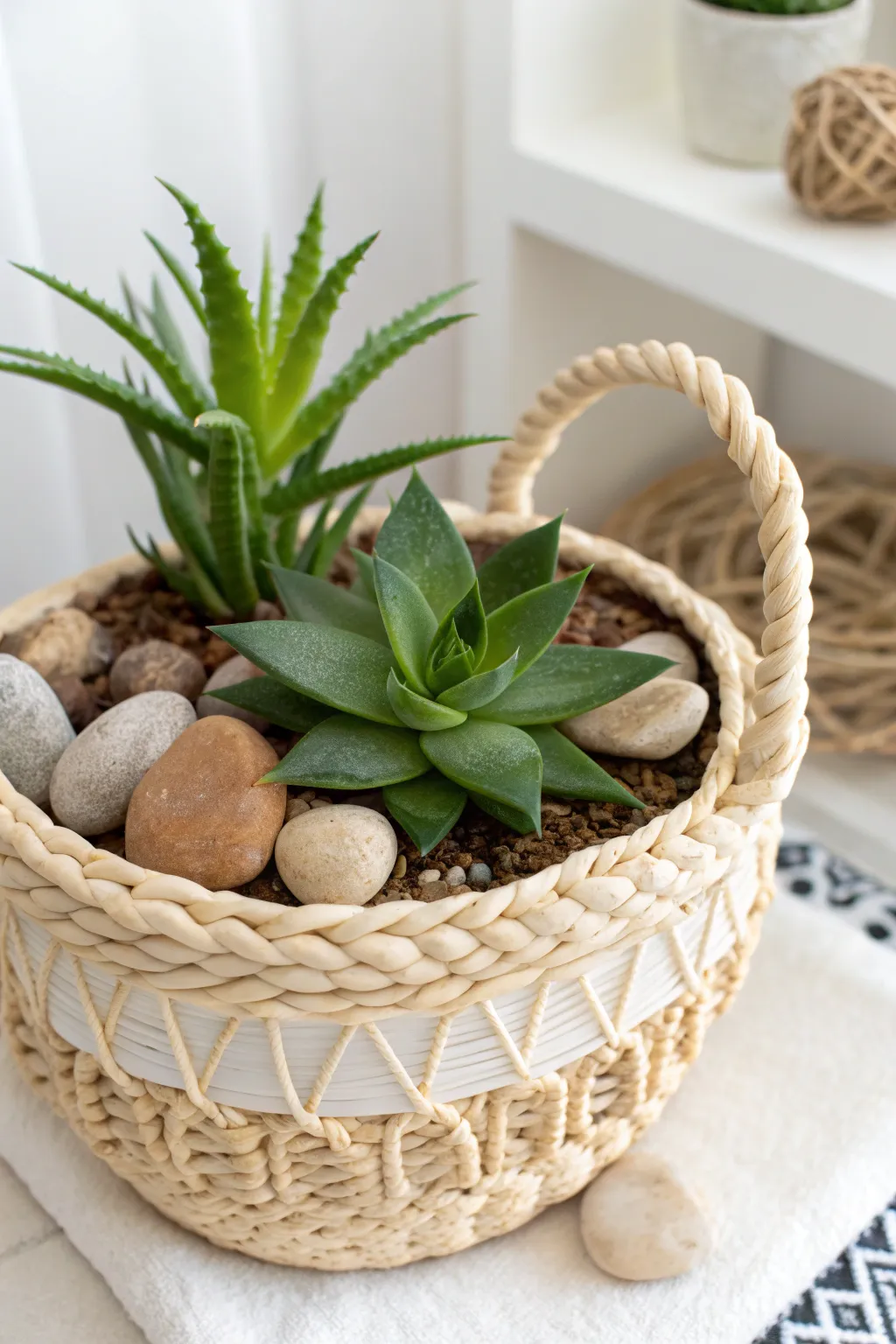Bring the outdoors in with a Nature Lover's Basket: simplicity meets natural elegance.