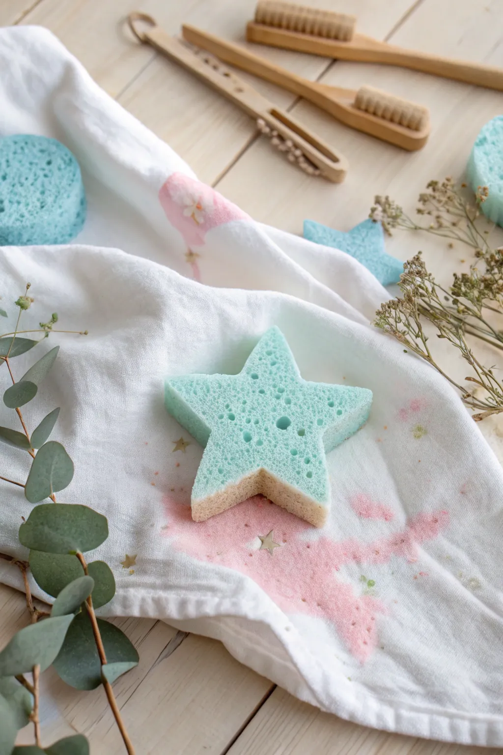 Crafting joy with simplicity: Embrace the art of sponge painting!