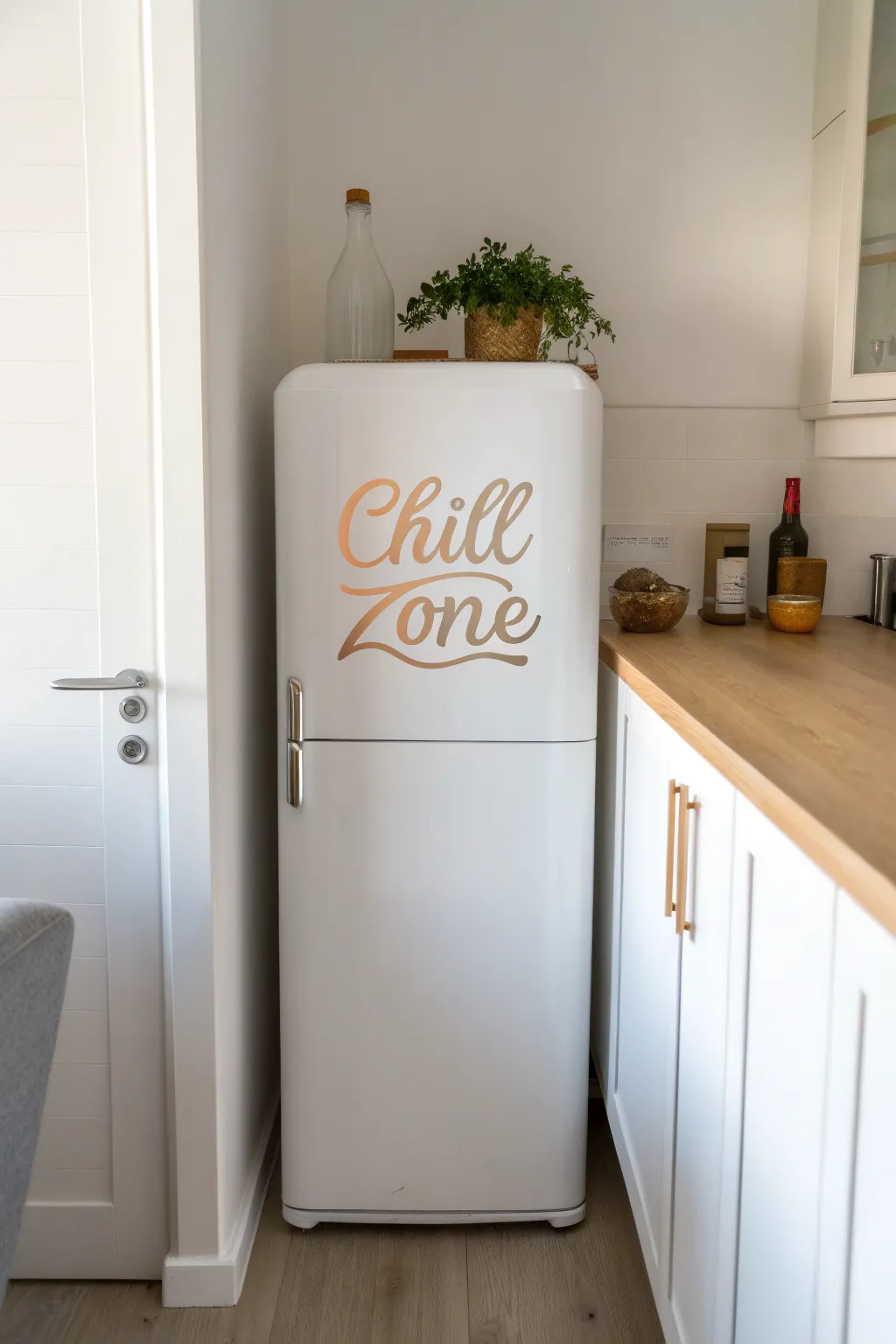 Welcome to the 'Chill Zone' – where future meals await in style.