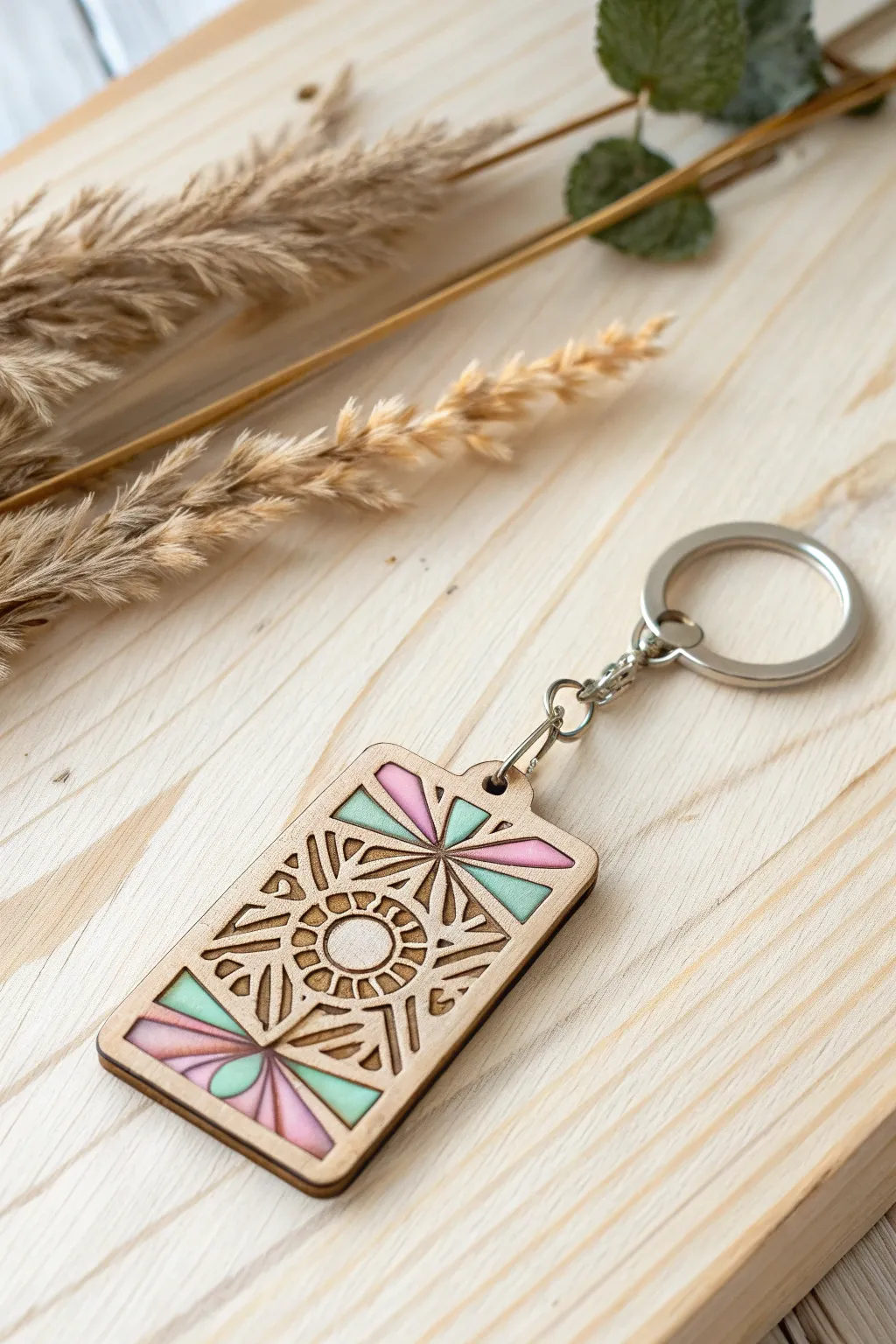 Rediscover the charm of the past with our retro-inspired keychain.