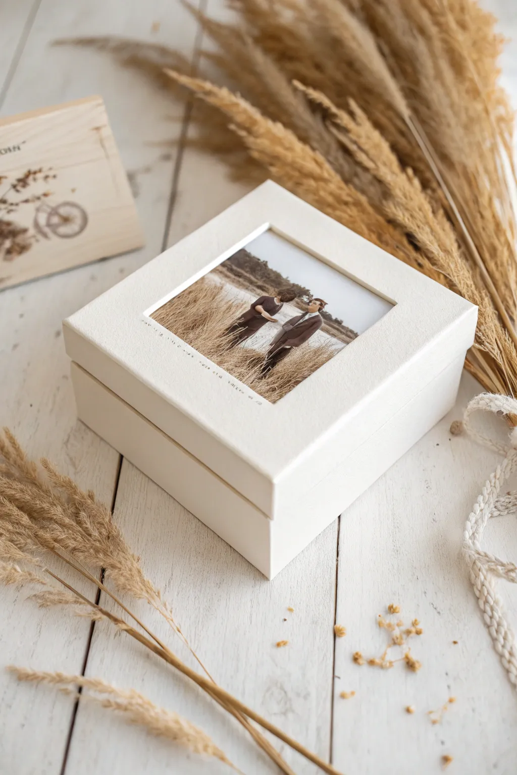 Cherish your memories with a beautifully personalized Valentine’s box.