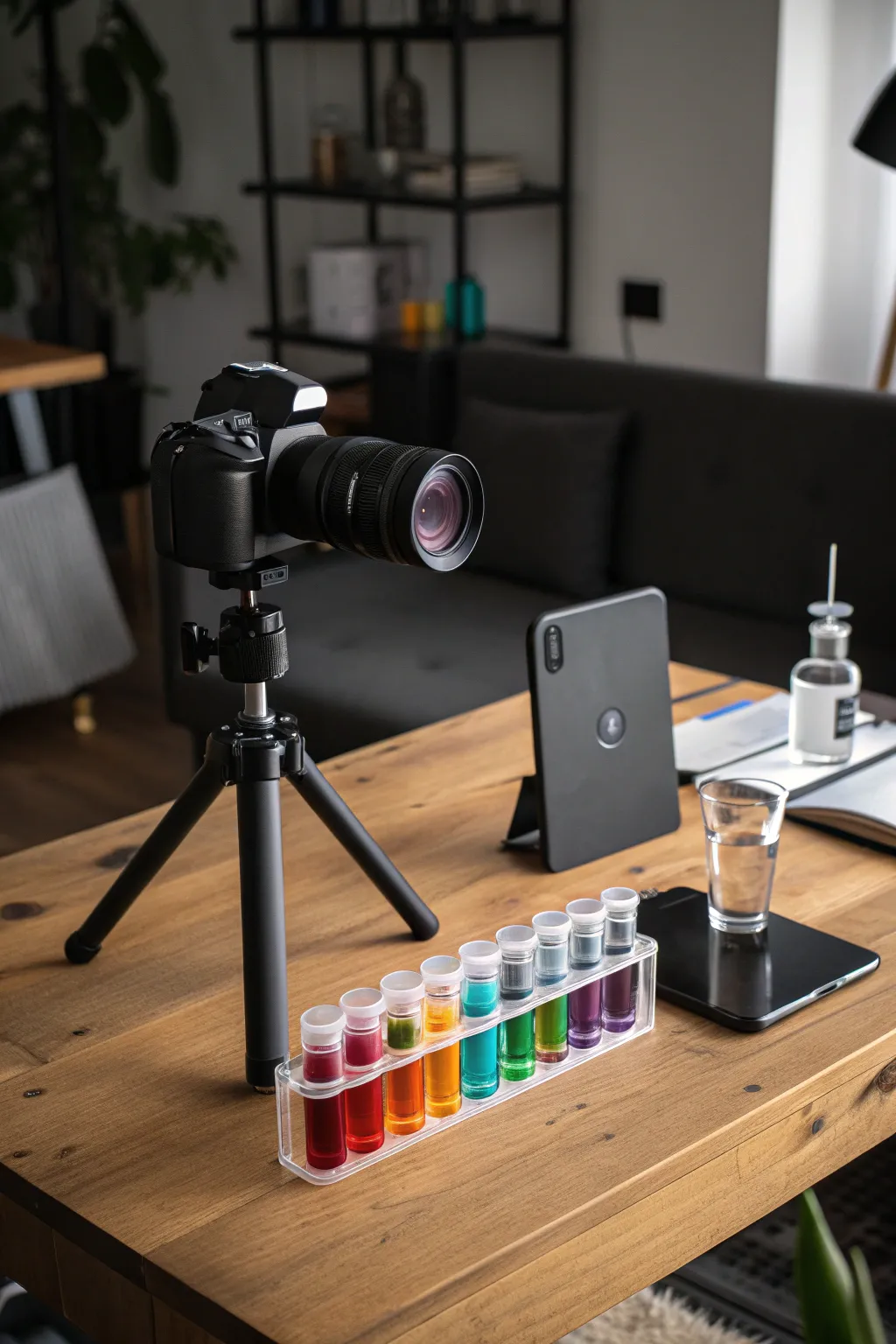 Unleash your inner scientist with this DIY spectrophotometer setup—explore the captivating world of colors right from your desk!