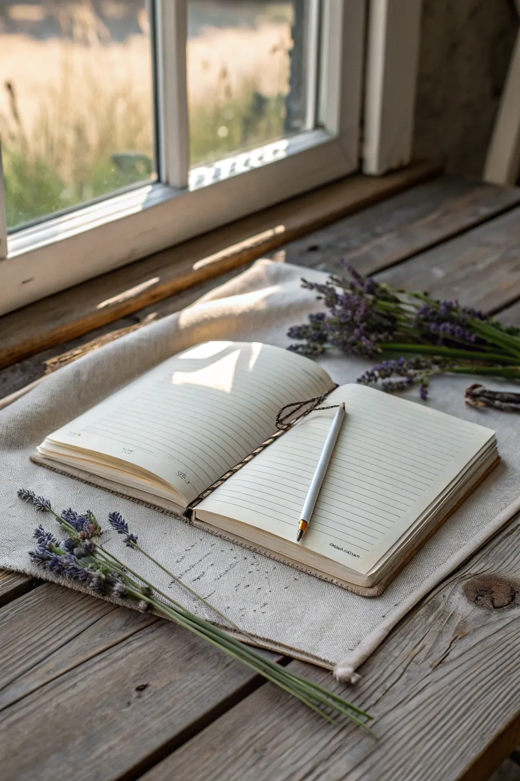 Unleash your creativity: A minimalist journal for your imaginative journeys.