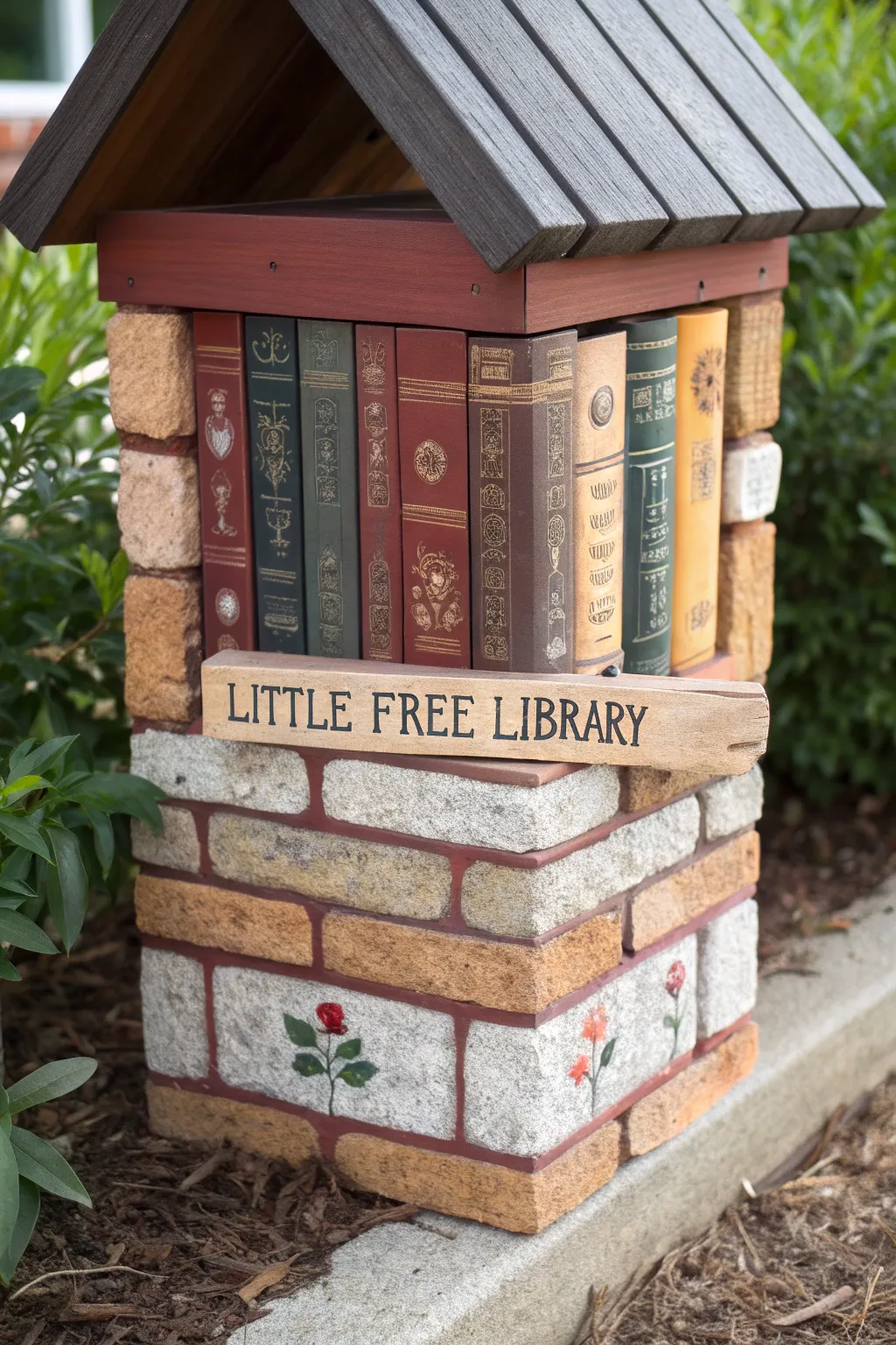 Building a foundation of stories, one painted brick at a time.