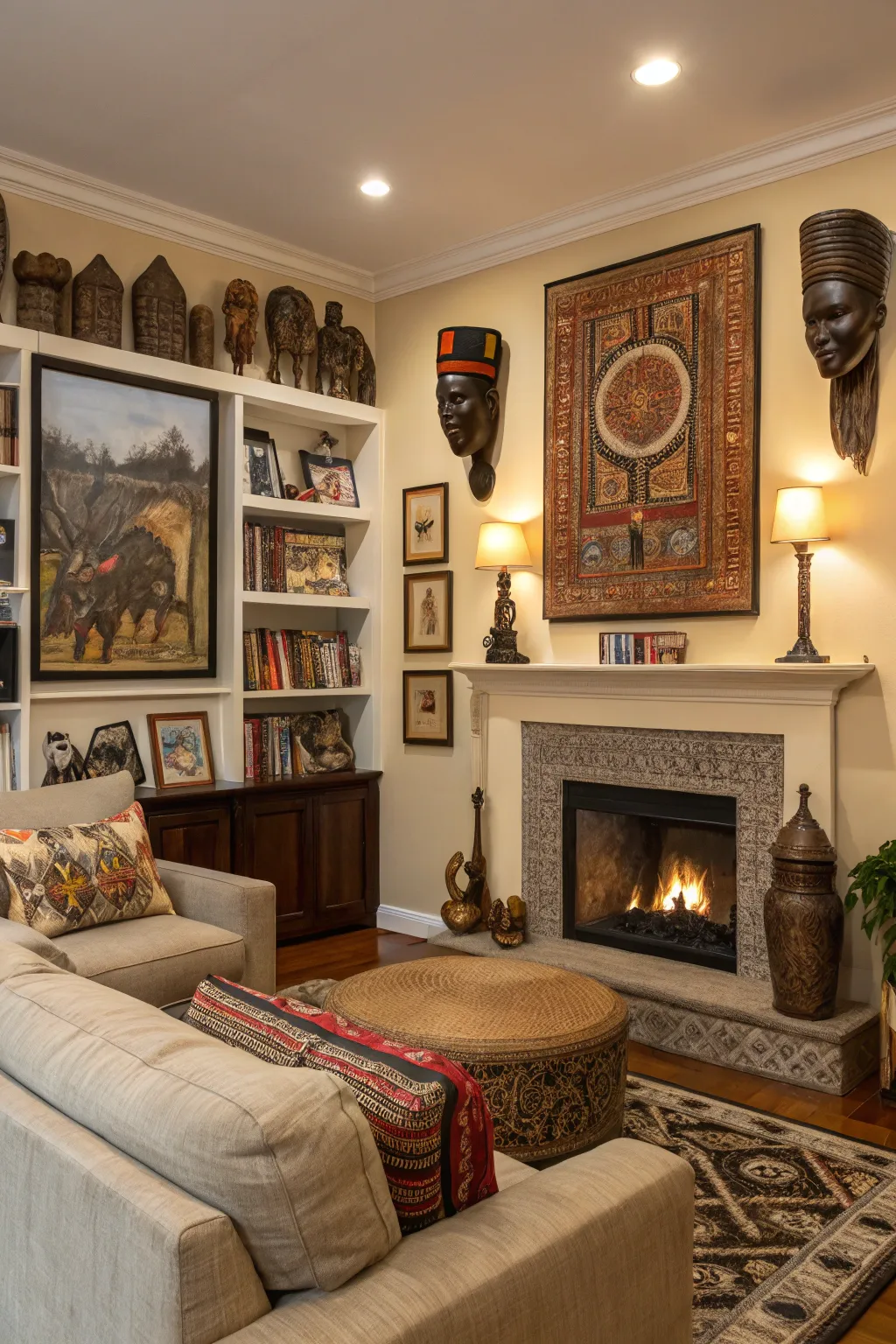 Cultural art adds personal significance and depth.
