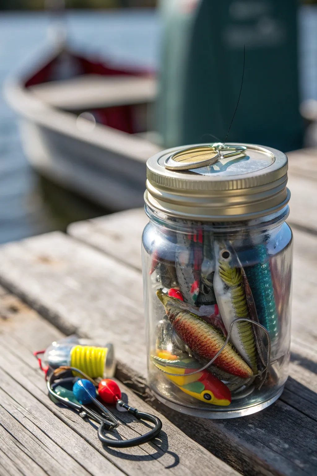 A perfect catch: The ultimate fishing tackle jar gift for him.