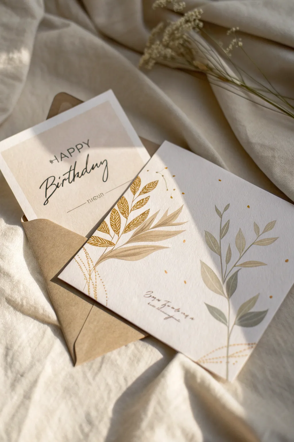 Discover the surprise within: A hidden compartment birthday card, where elegance meets delight.