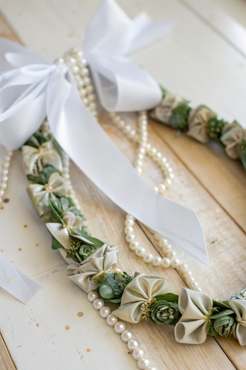 A touch of elegance: This sophisticated money lei is the perfect gift for life's special celebrations.