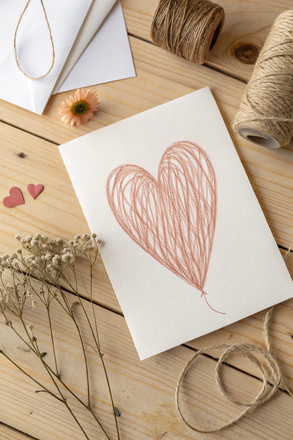 Simple yet heartfelt: a giant heart to express your love this Mother's Day.