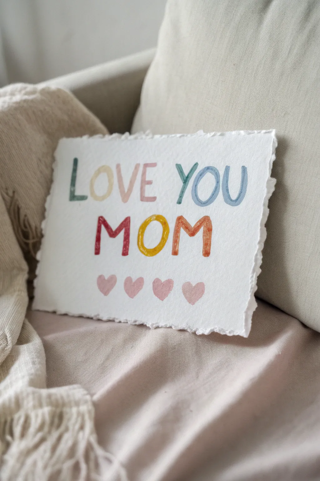 A heartfelt masterpiece in finger paints—because the best gifts are made with love.
