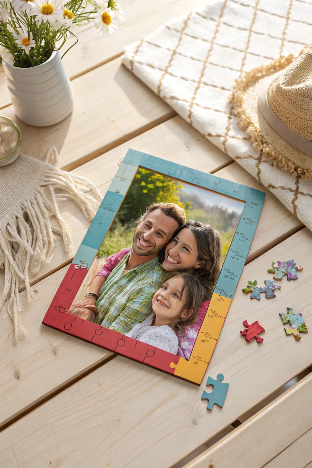 Piece together memories with a personalized family puzzle this Mother's Day.