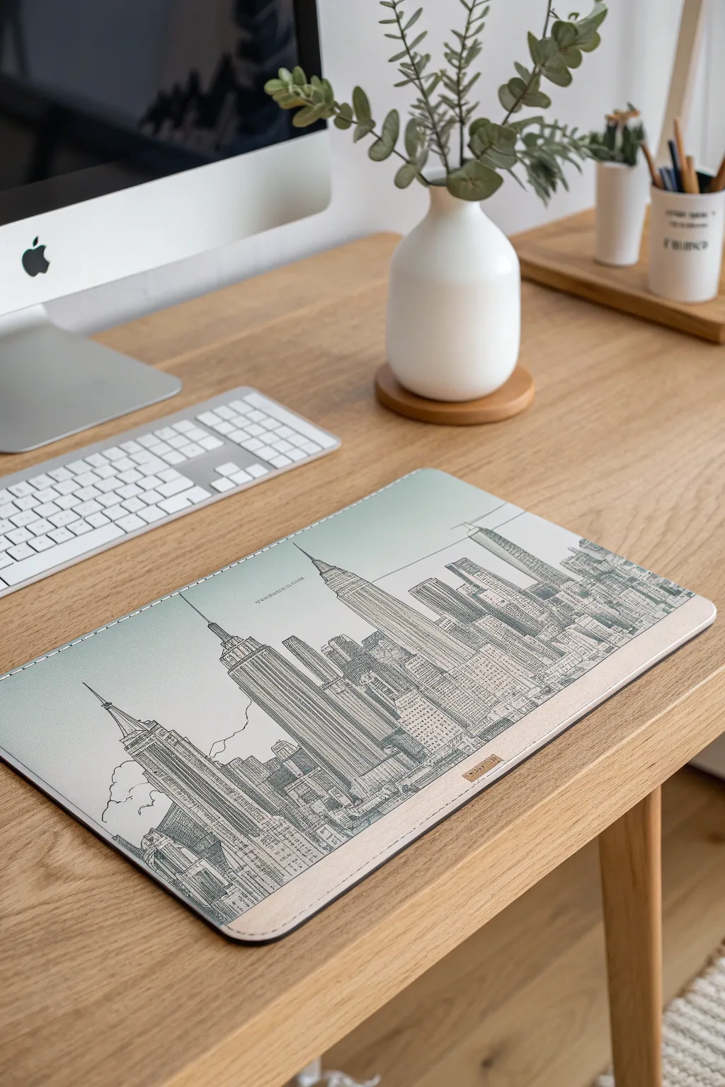 Wander the world from your desk with a touch of urban elegance. 🌆✨