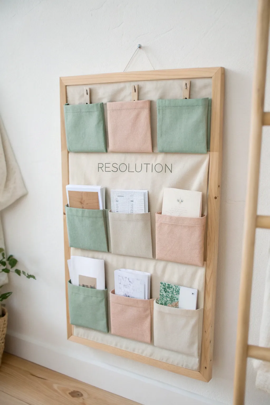 Discover the art of mindful goal-setting with these charming resolution pockets.
