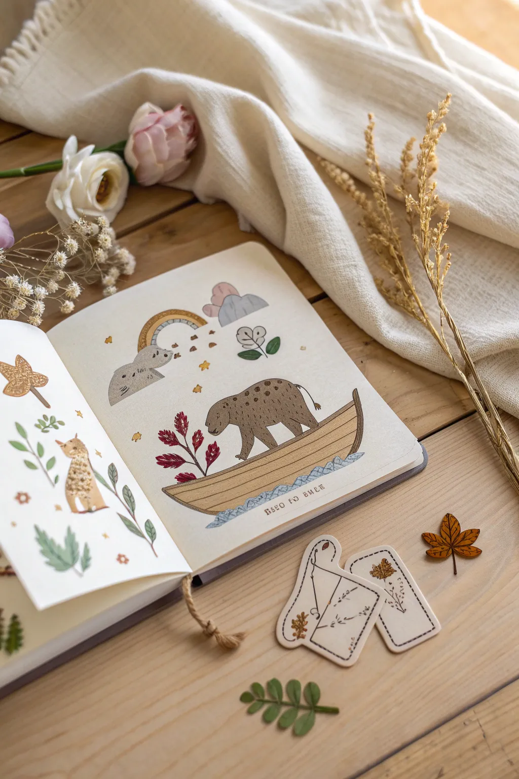 A whimsical journey into Noah's Ark, where craftsmanship meets storytelling.