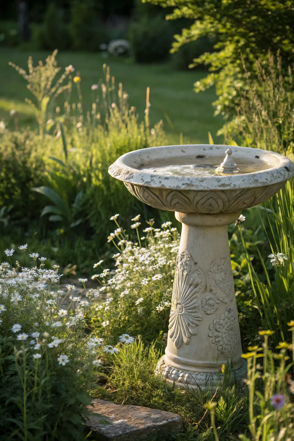 Discovering magic in the garden: a perfect Easter egg hunt clue point.