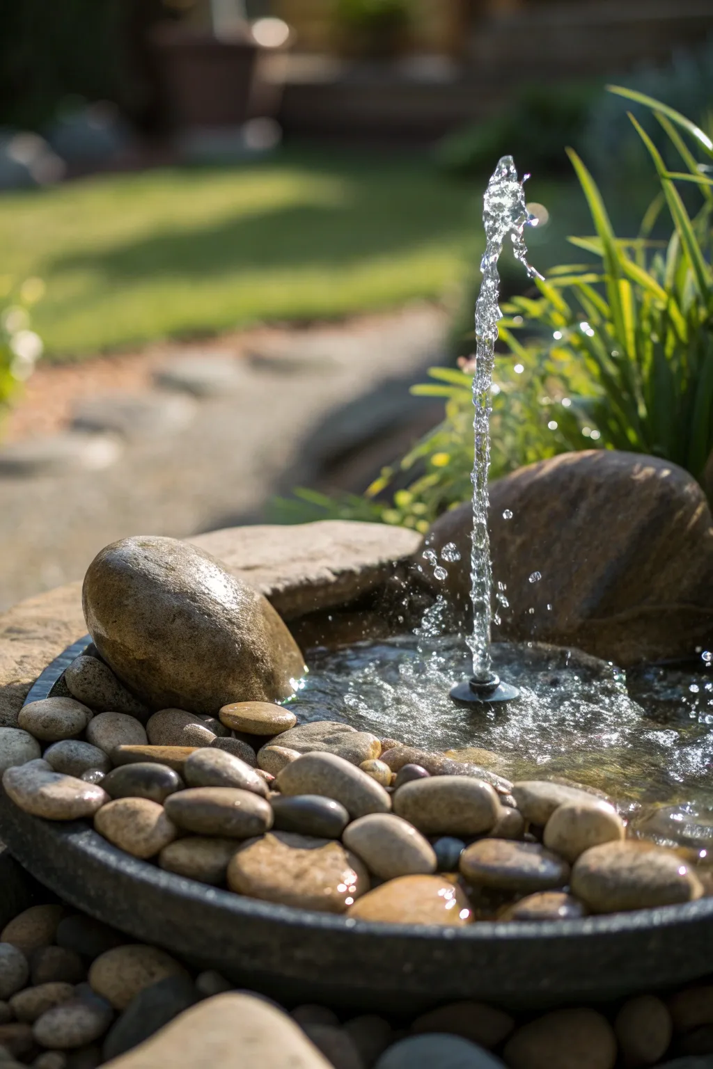 Transform your outdoor space into a serene retreat with this simple water feature.