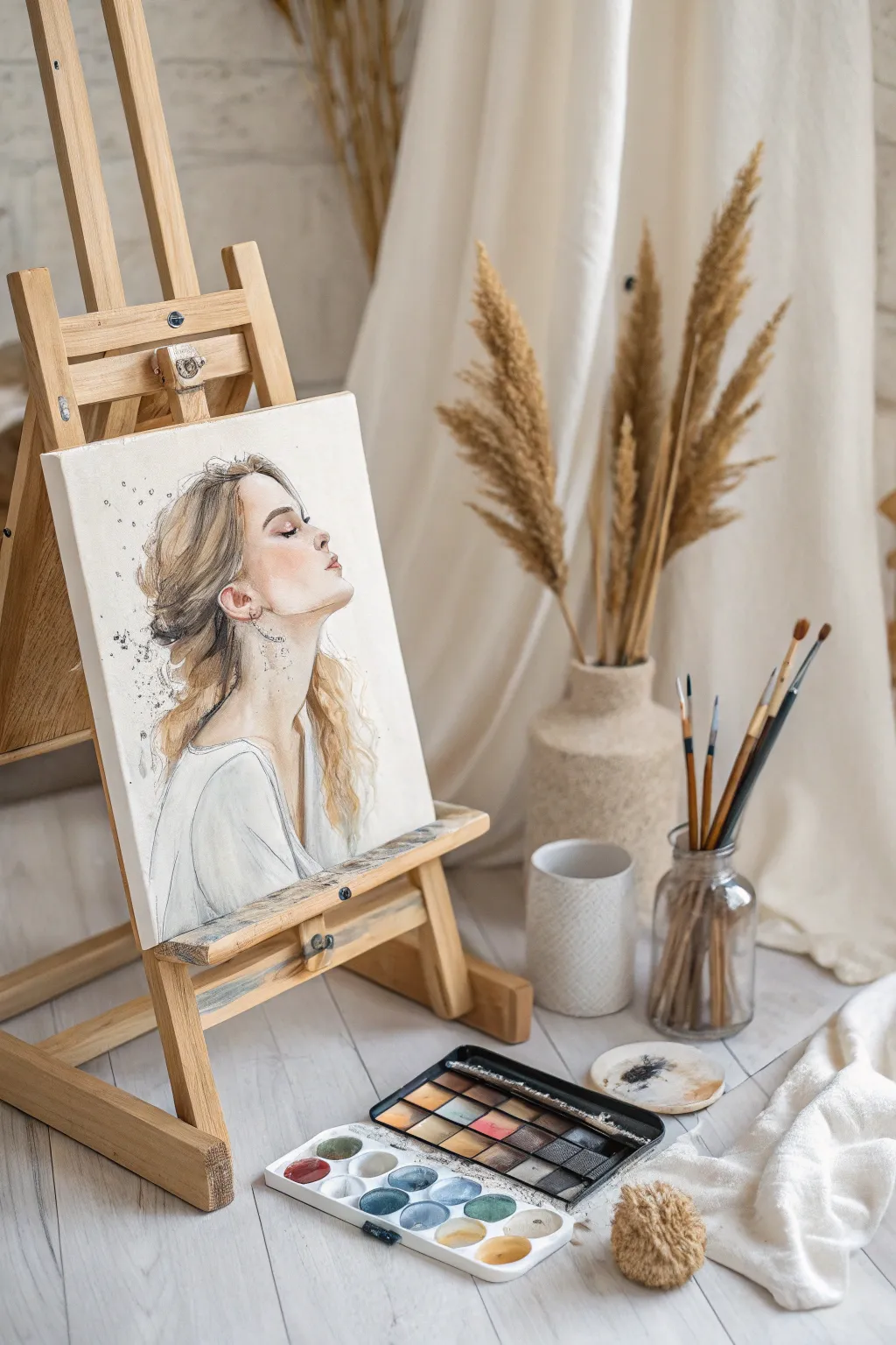 Capture the essence of a loved one with a personalized portrait - a perfect blend of art and emotion.