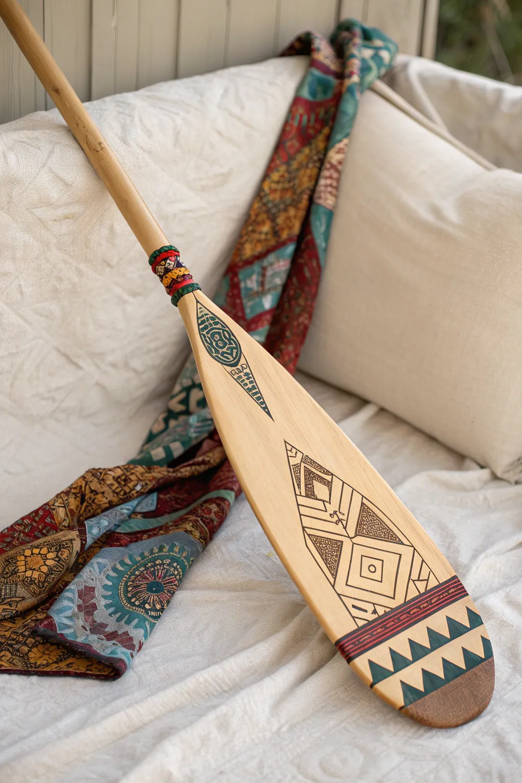 Elevate your paddle with a touch of boho chic and minimalist elegance.