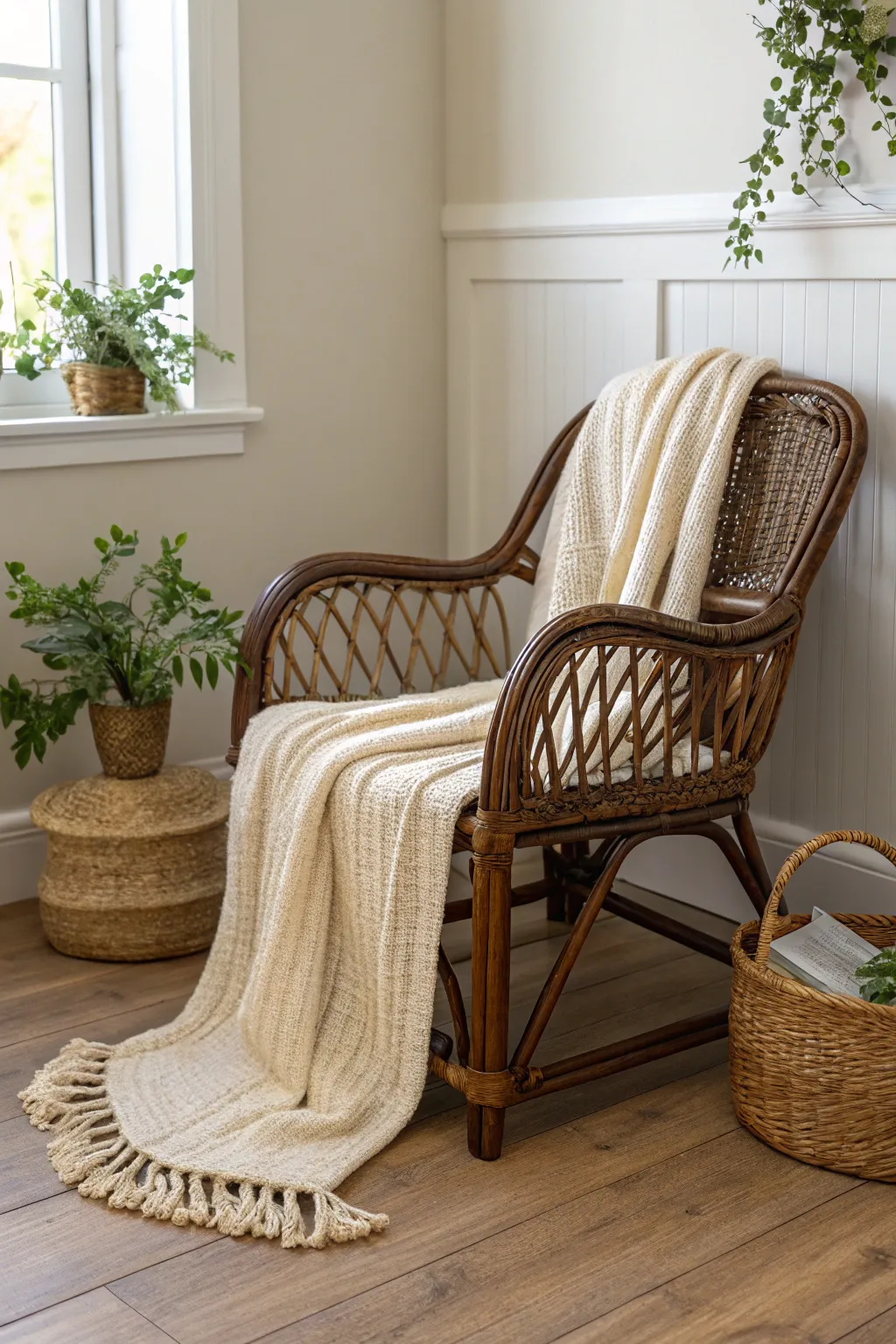 Embrace the warmth of rustic brown for a cozy, inviting touch to your minimalist space.