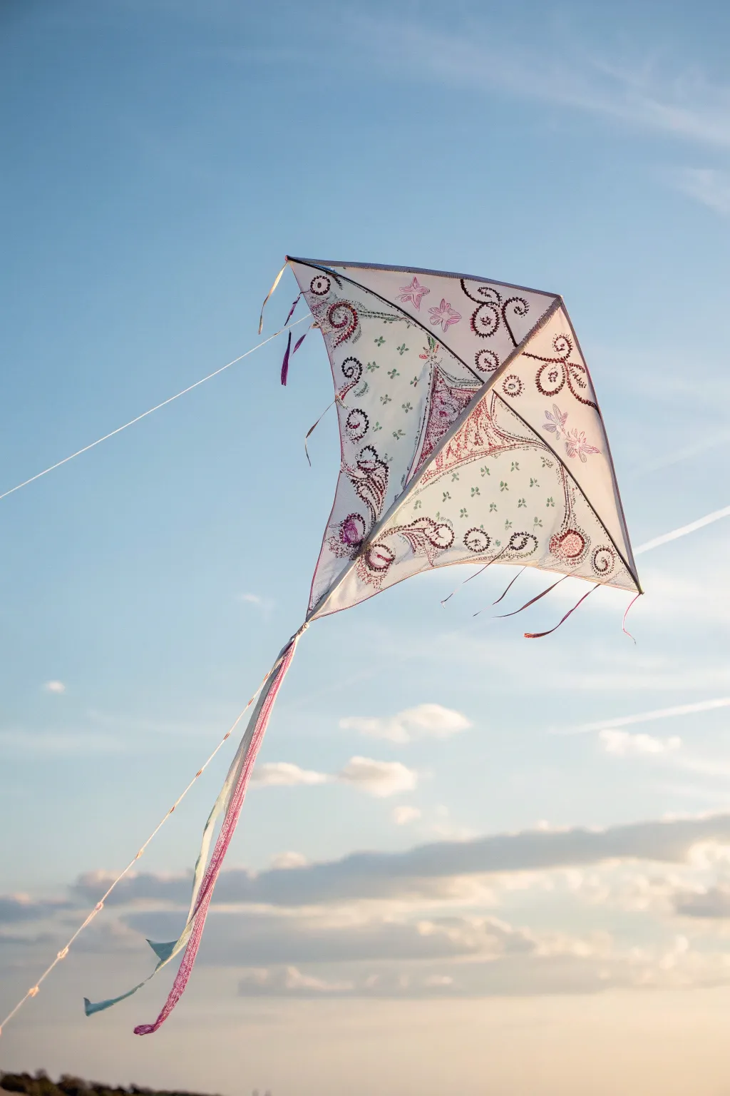 Let your creativity take flight with this elegant DIY paper kite.