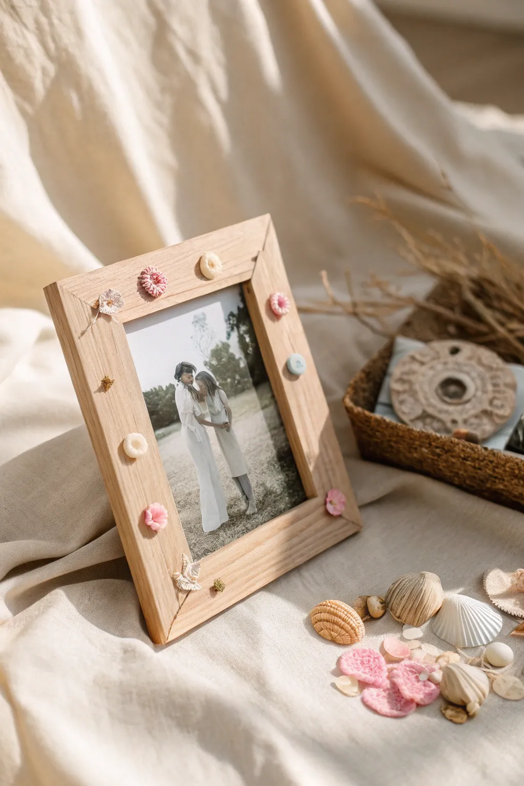 Craft a cherished memory with a touch of simplicity and natural beauty.