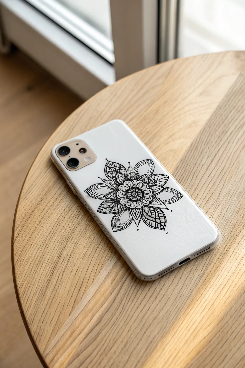 Embrace chic minimalism with monochrome stickers that add a touch of elegance to your phone.