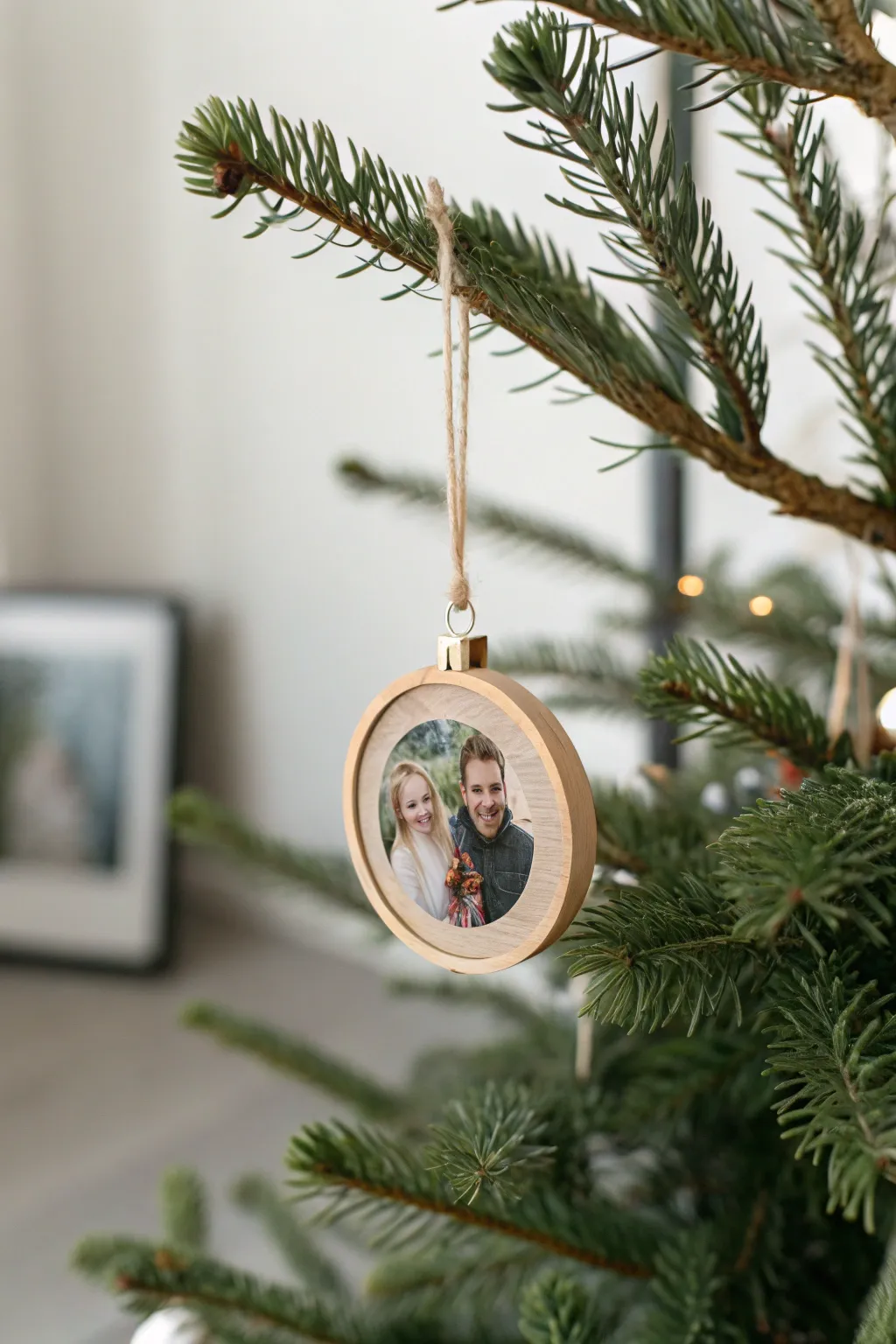 Capture cherished memories with a beautifully crafted photo ornament this holiday season.