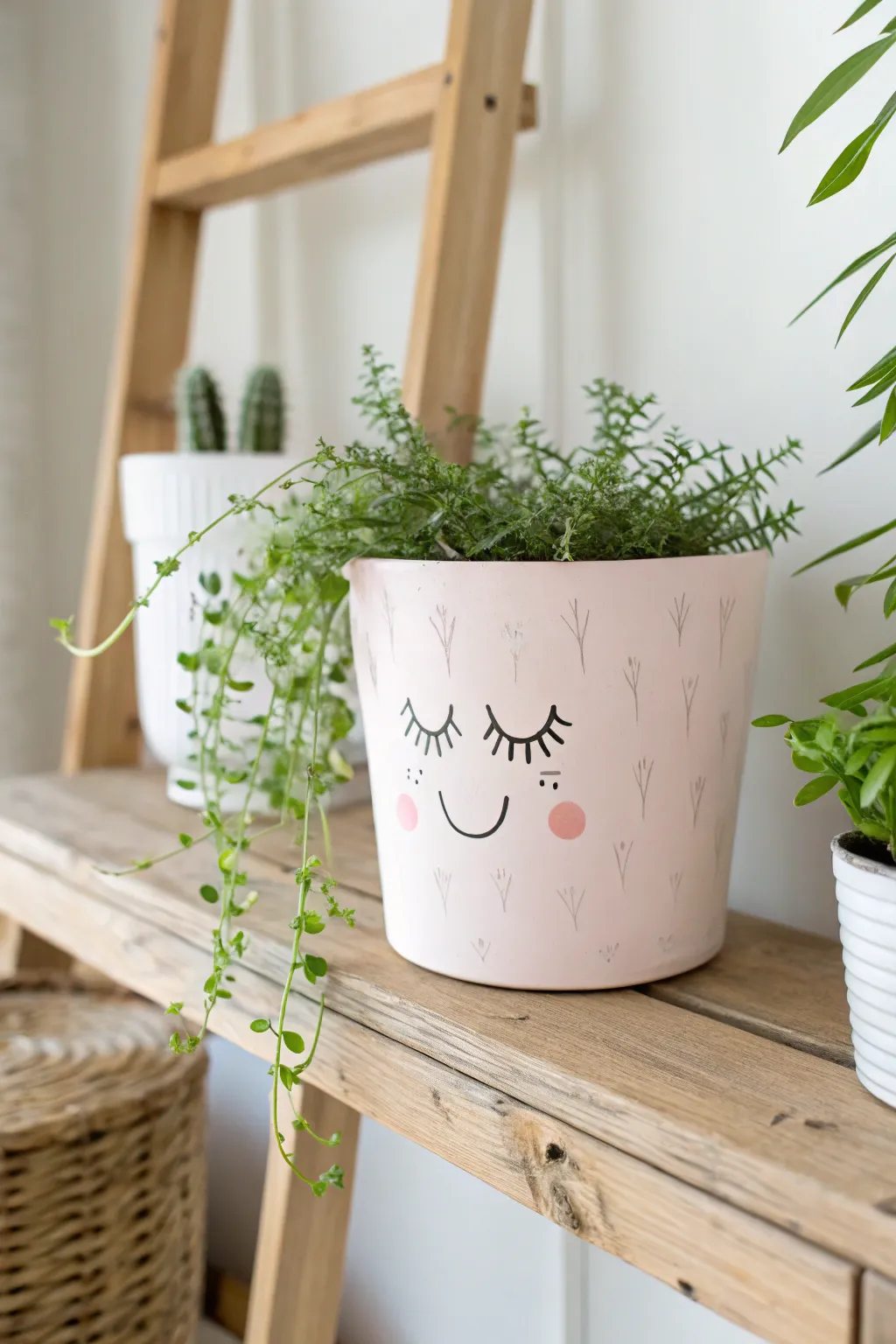 Bring your garden to life with these charming Friendly Face Planters!