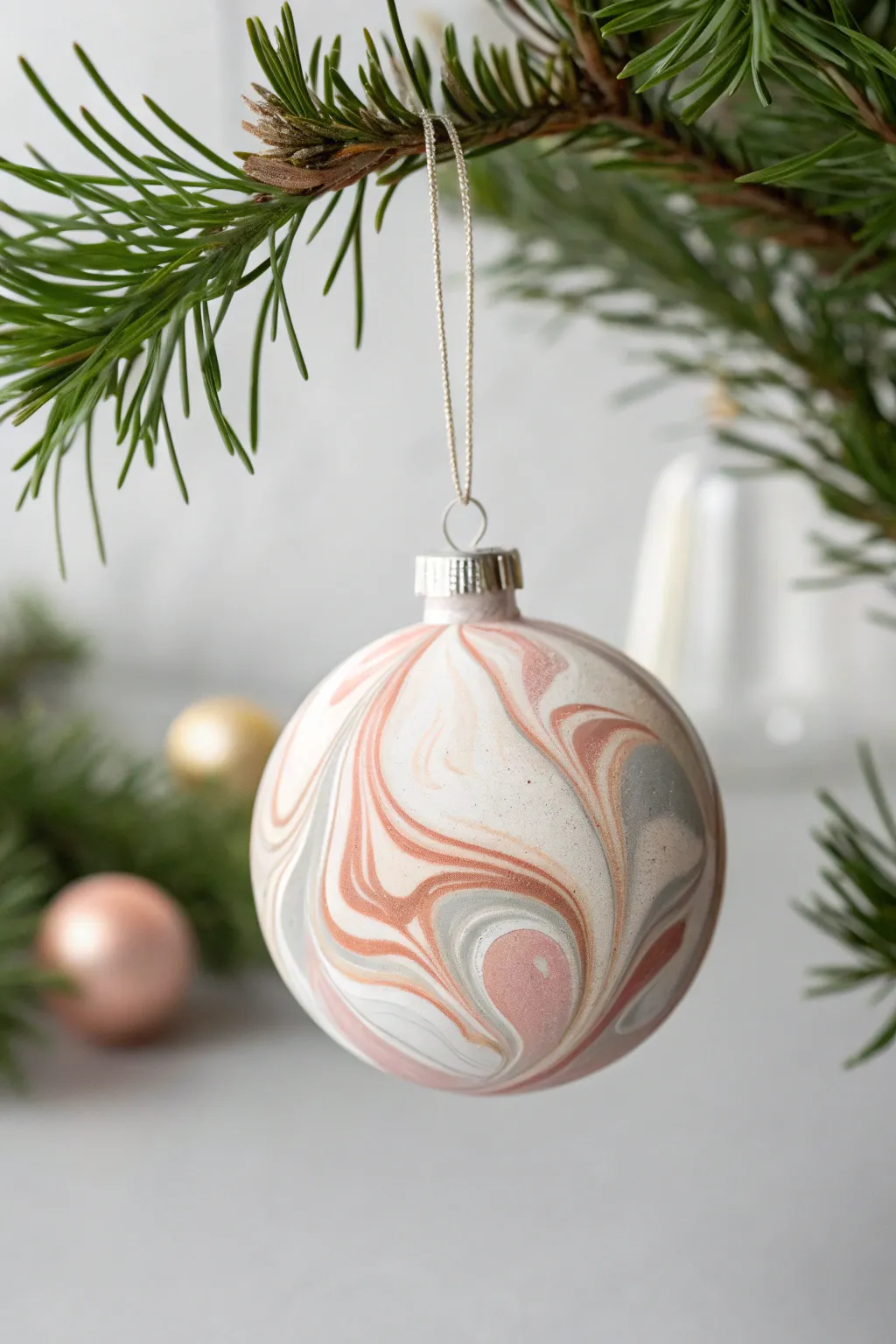 Elevate your holiday decor with abstract elegance—where artistry meets simplicity.
