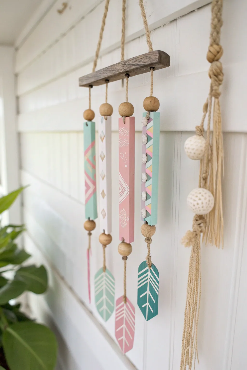 Capture the breeze with these enchanting DIY wind chimes – where simplicity meets natural beauty.