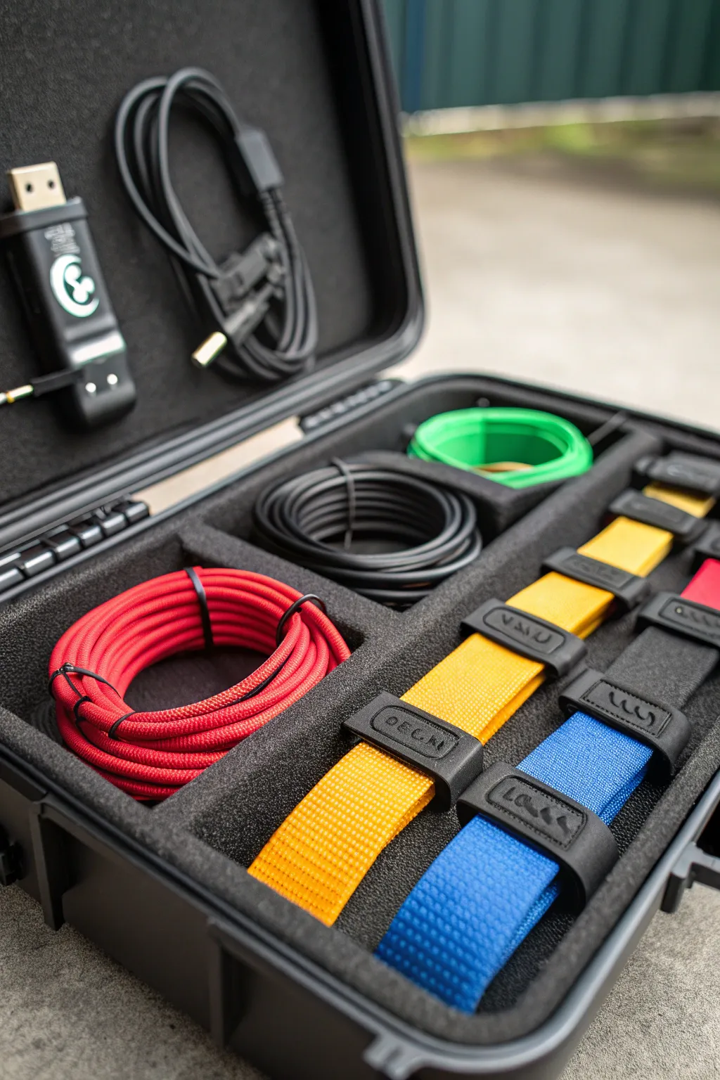 Say goodbye to cable chaos with these stylish hook-and-loop straps!