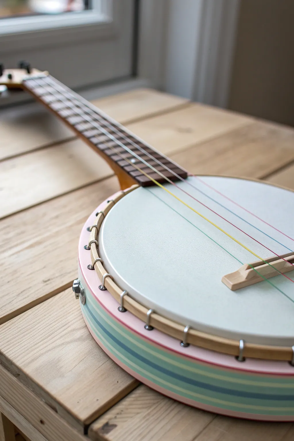 Creating music with style: Discover the charm of crafting mini banjos from everyday materials.
