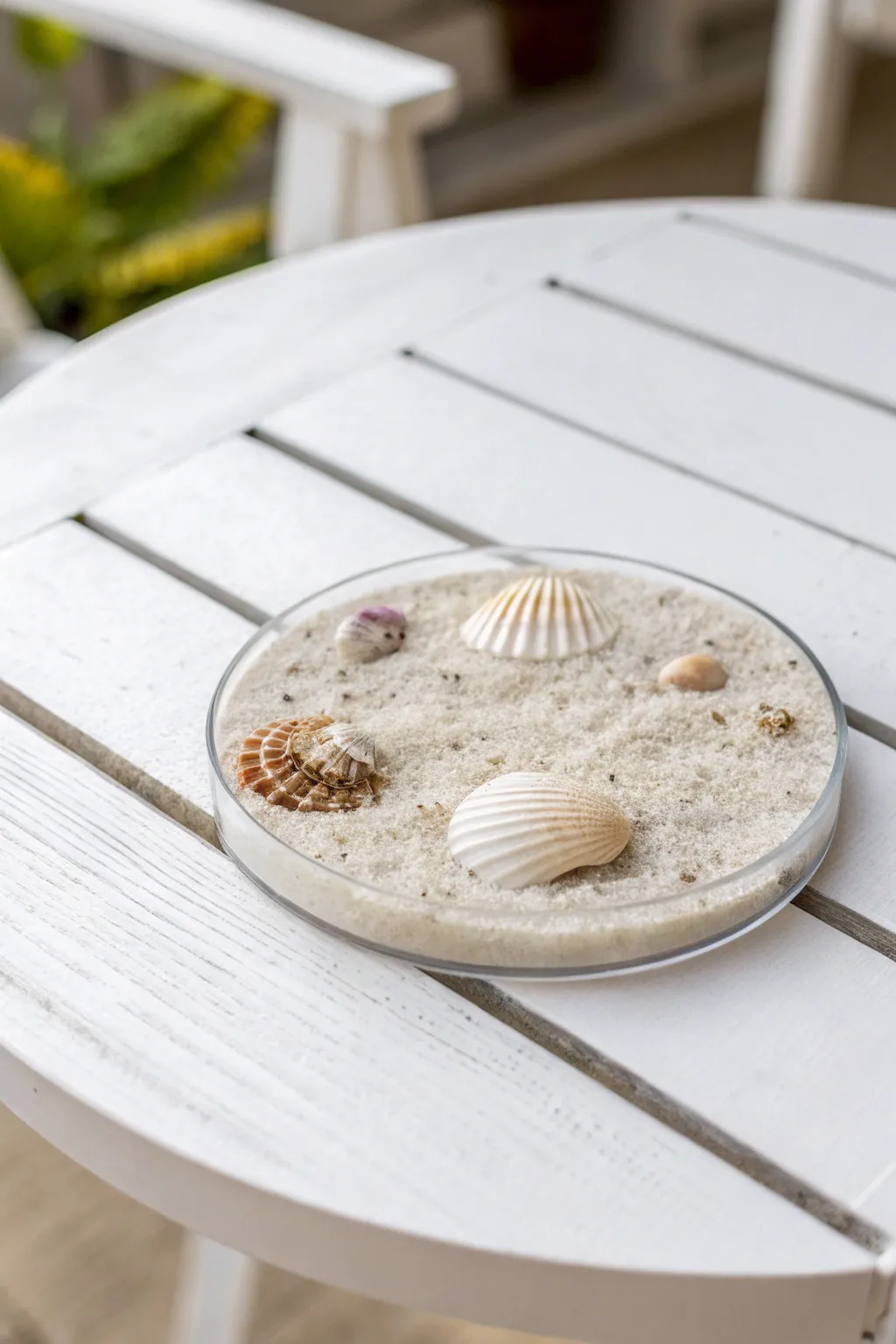 Capture the essence of the sea with this beautifully crafted resin coaster. A minimalist treasure that tells a story of sandy beaches and sunlit days.