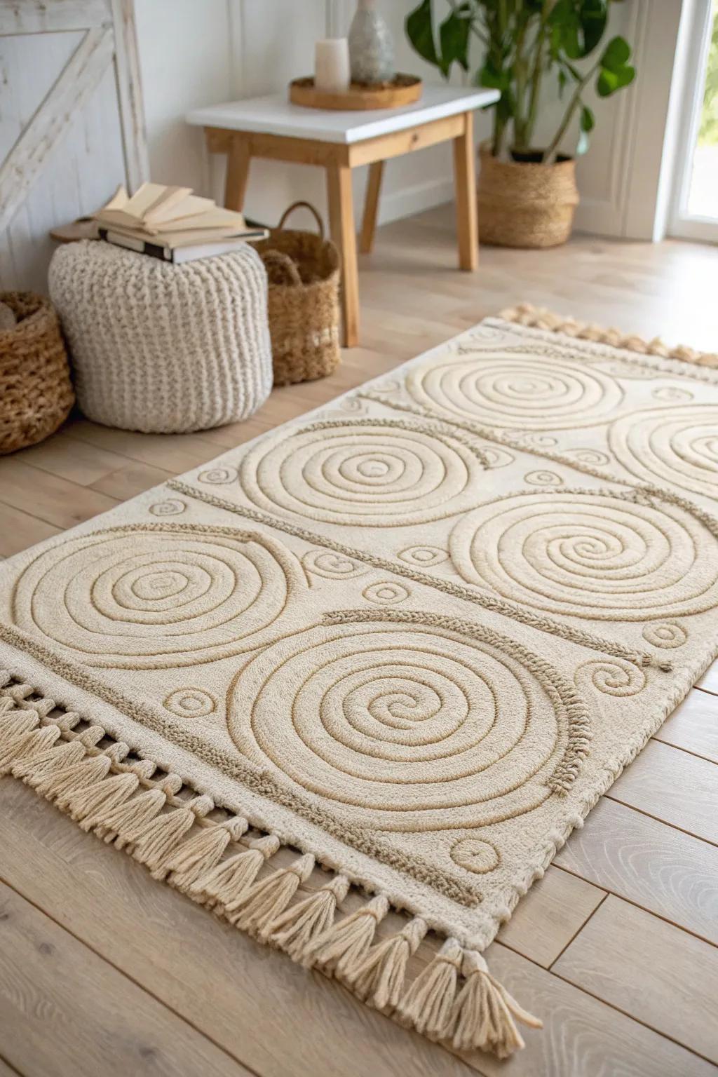 Discover the charm of whimsical rug patterns that dance with creativity and joy in your space.