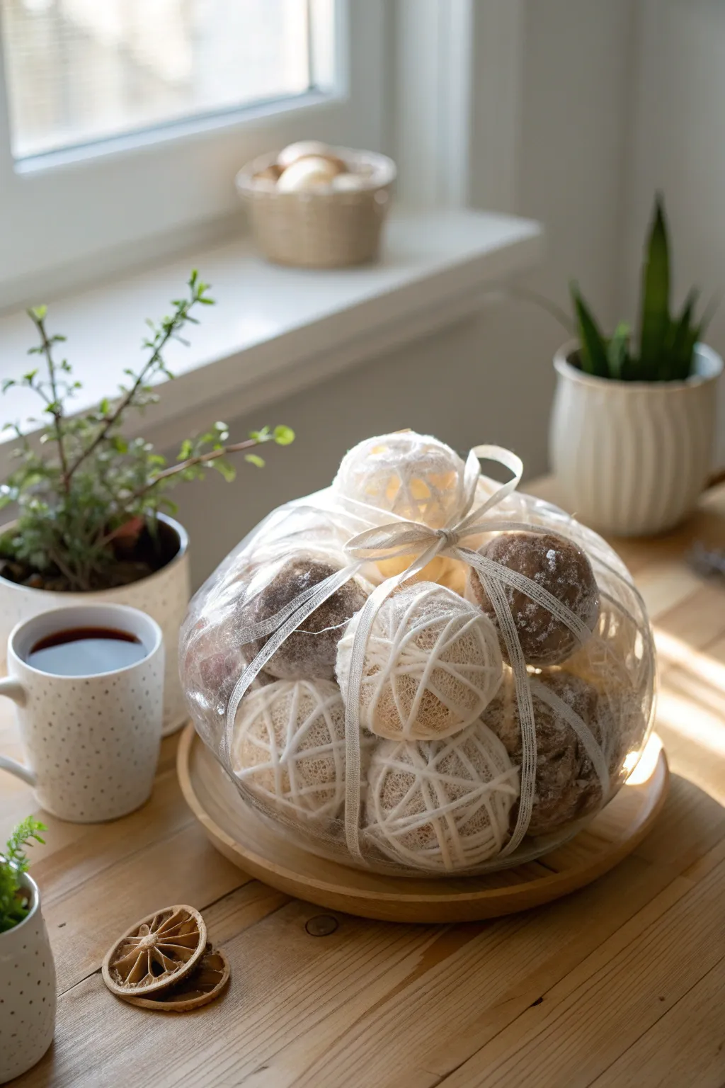 Unwrap moments of warmth with a touch of Scandinavian elegance. ☕🍃