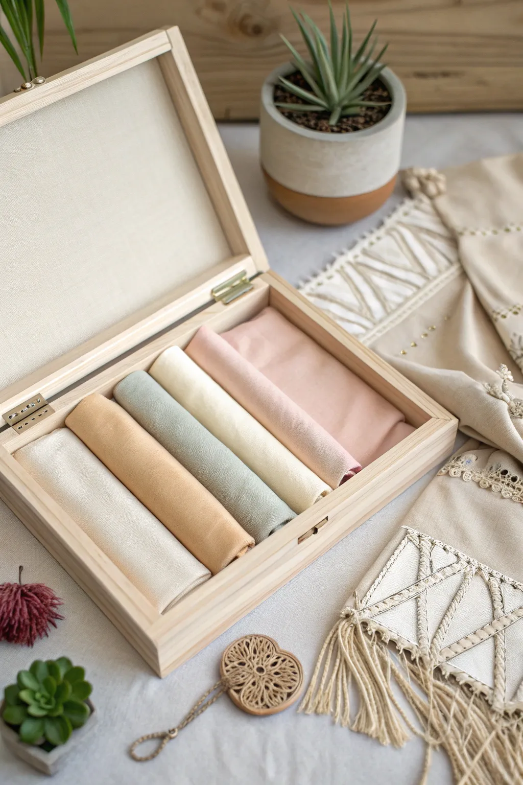 Embrace nostalgia with textured keepsakes; let your memories unfold beautifully.