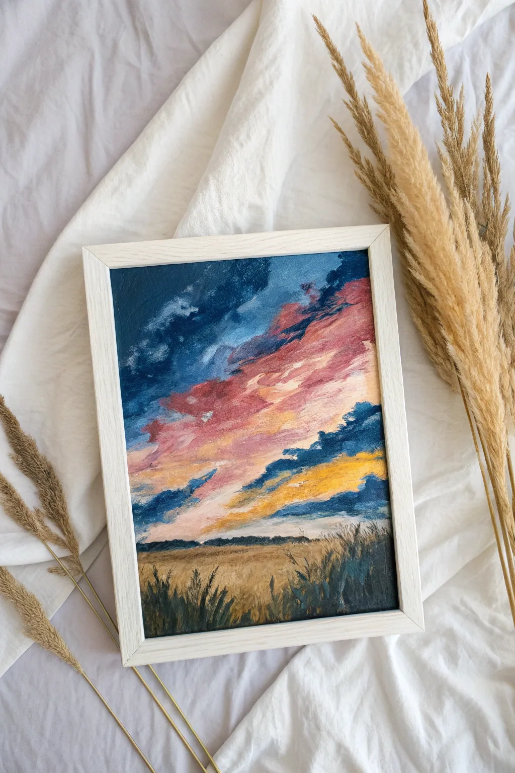 Unleash your creativity with an abstract sky—where bold colors meet minimalist elegance.