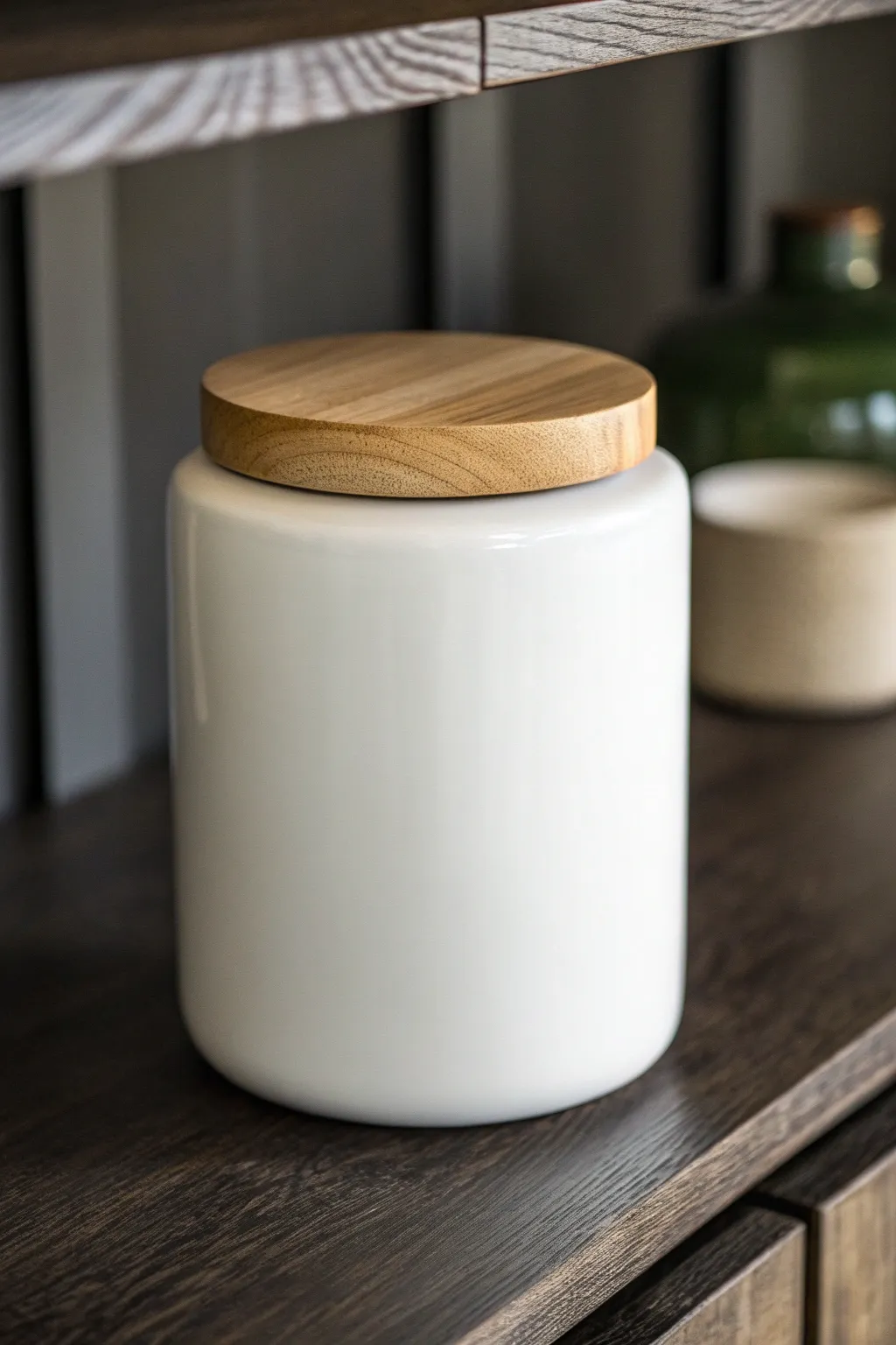 Elevate your pantry with the understated elegance of minimalist storage jars.