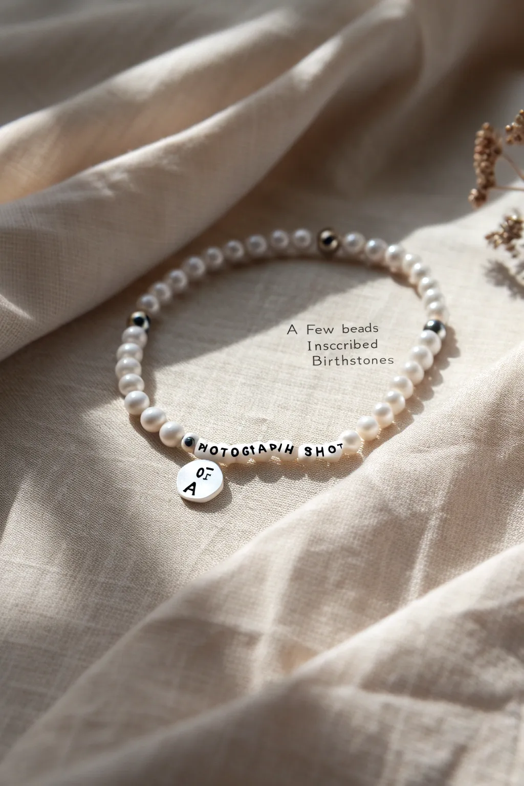 Cherish your story with a personalized bead necklace—where simplicity meets sentimentality.